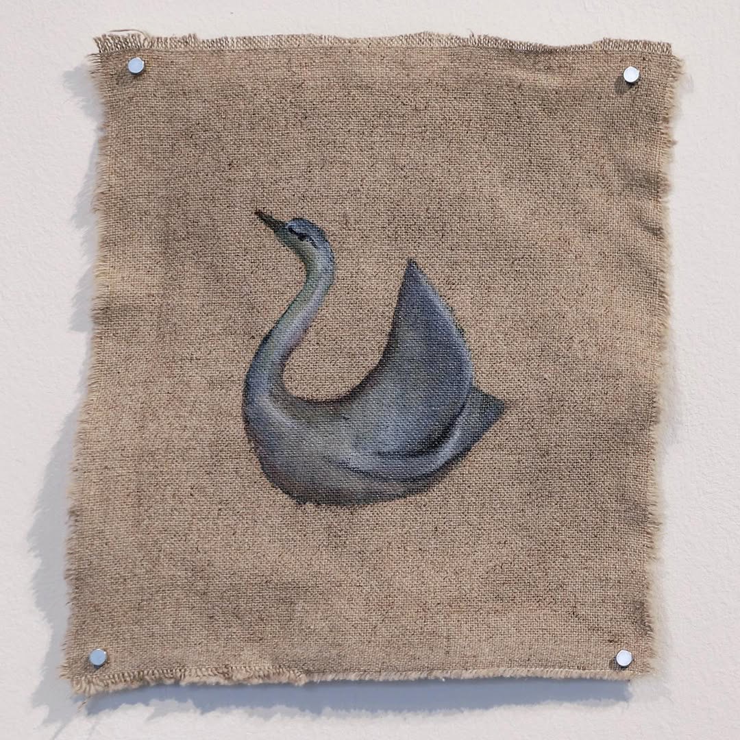 Porcelain Swan