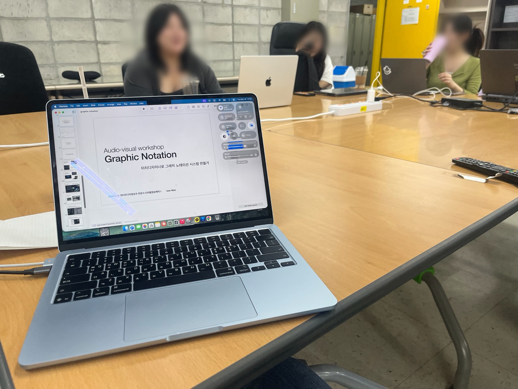 Audio-visual workshop: Graphic Notation